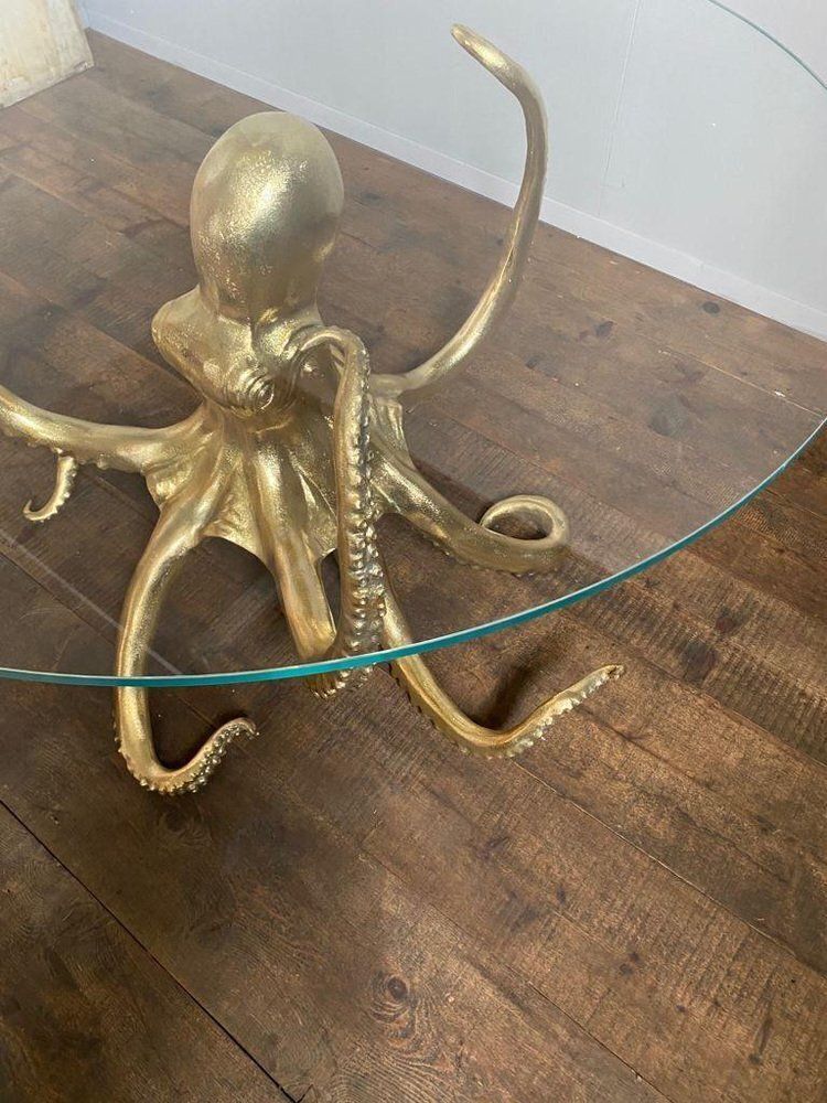 photo buy Sculptural Gilt Bronze Center Or Dining Table