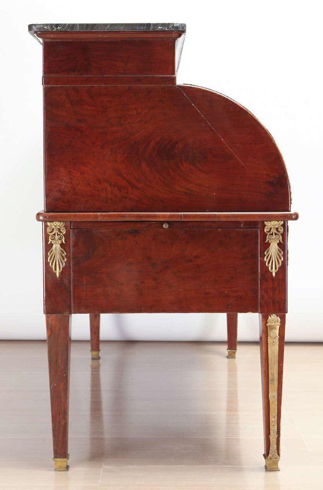 French Empire Mahogany Office Writing Table, 1810 photo vinterior