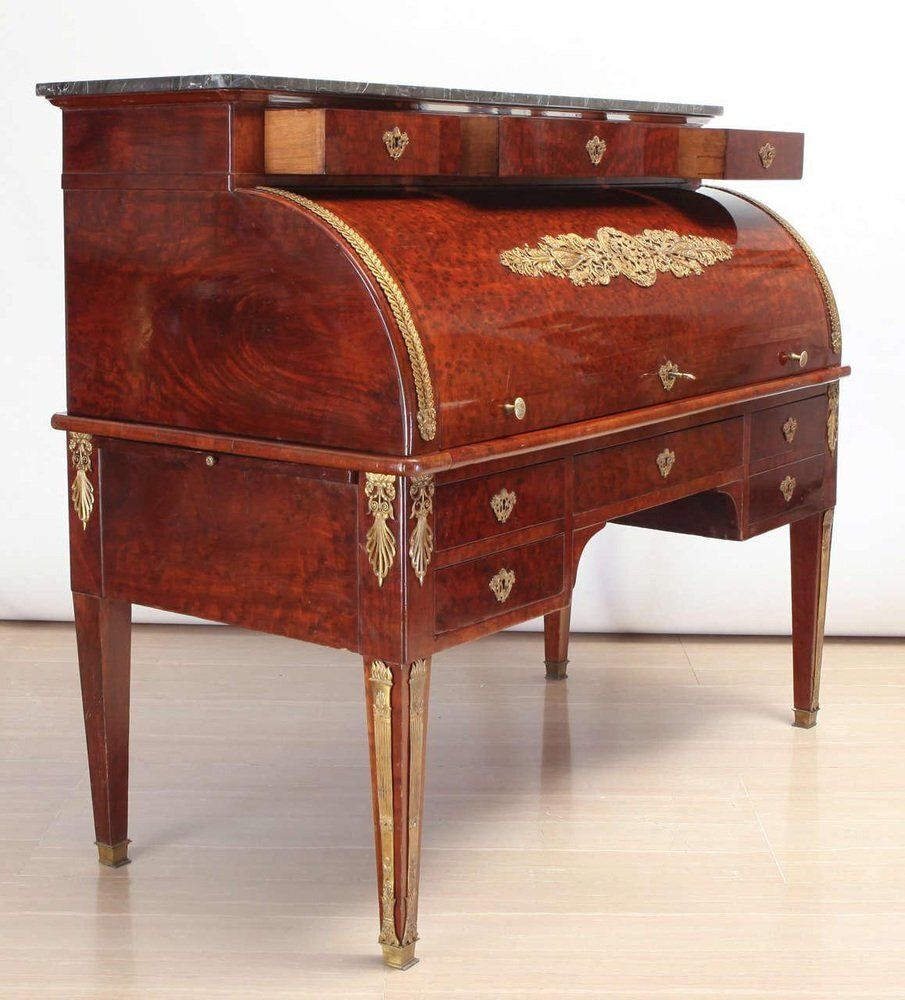 photo for sale French Empire Mahogany Office Writing Table, 1810