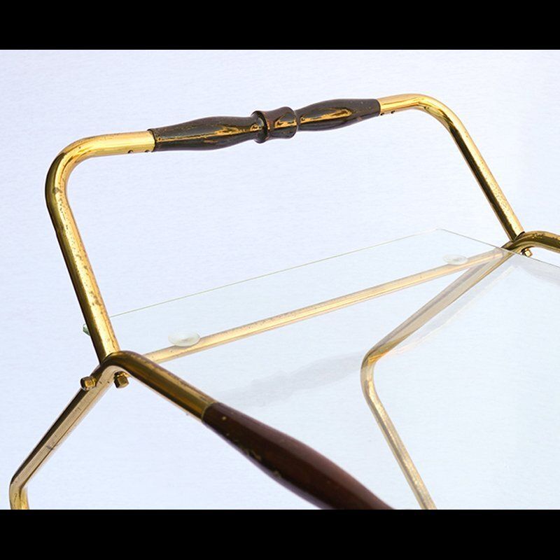 Bar Trolley With Glass Top, 1950s photo buy