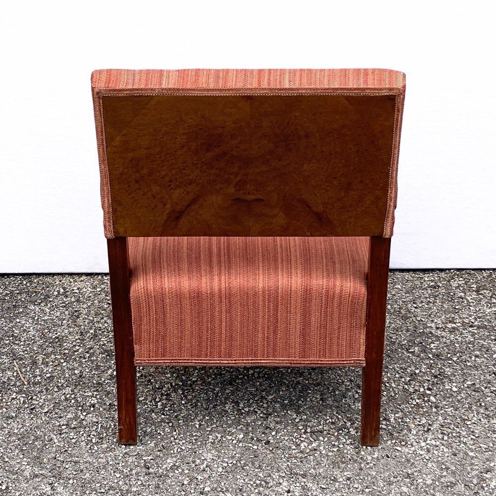 Set Of Art Deco Armchairs, 1940s photo vintage