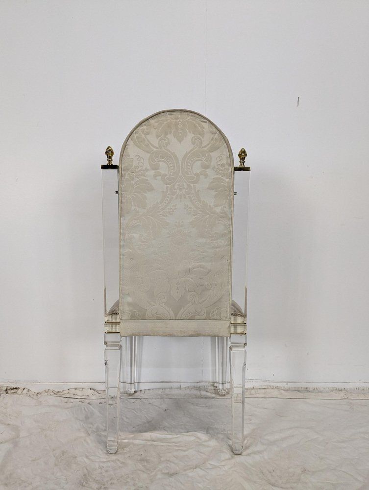 Acrylic Glass Chairs From Dlg Roméo, 1980s, Set Of 6 photo vinterior