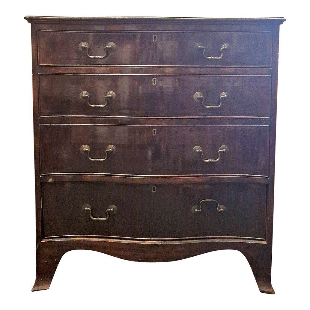Mid Century Mahogany Chest Of Drawers