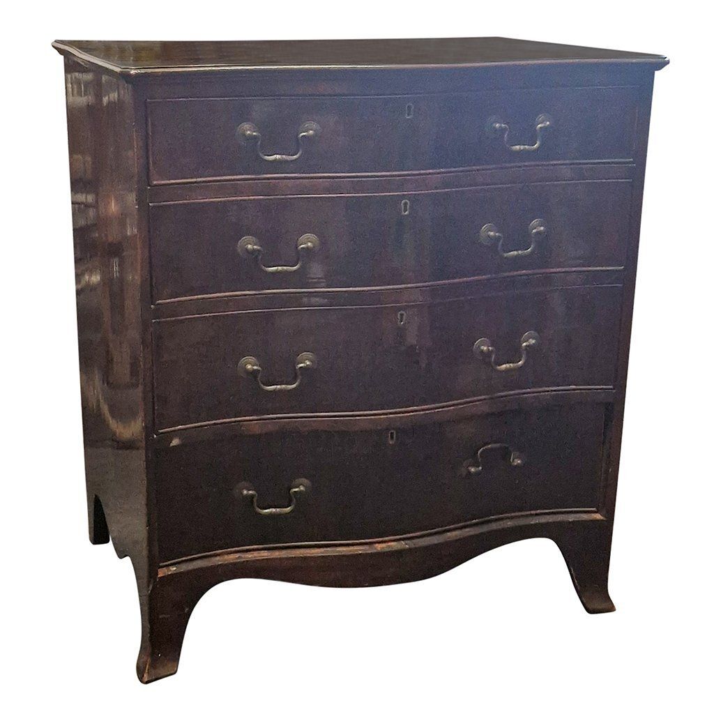 Mid Century Mahogany Chest Of Drawers photo vinterior