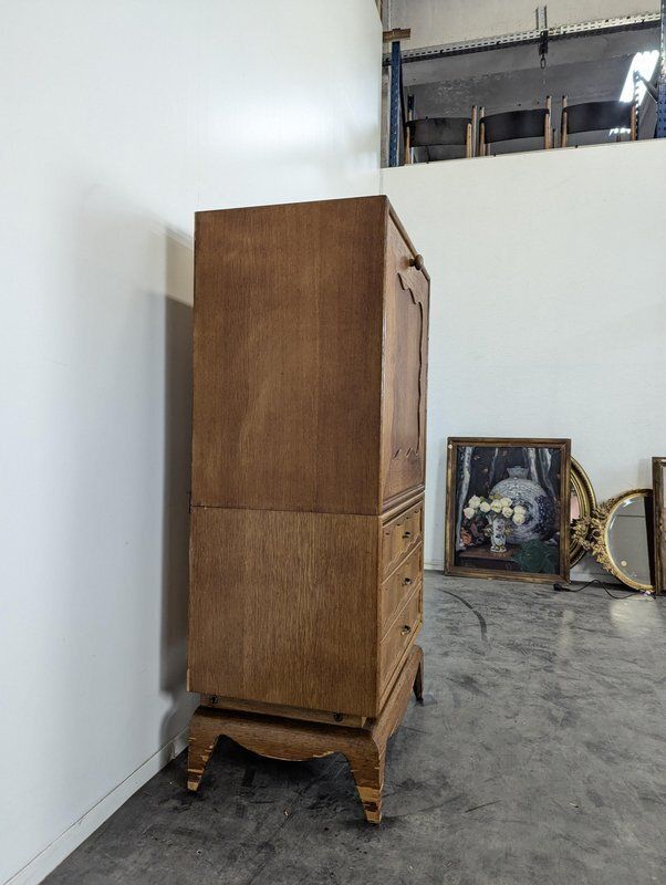 Wooden Secretaire By Dlg André Arbus photo for sale