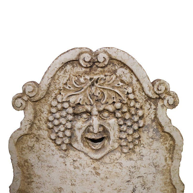 Wall Fountain With The Face Of Bacchus, 1980s photo for sale
