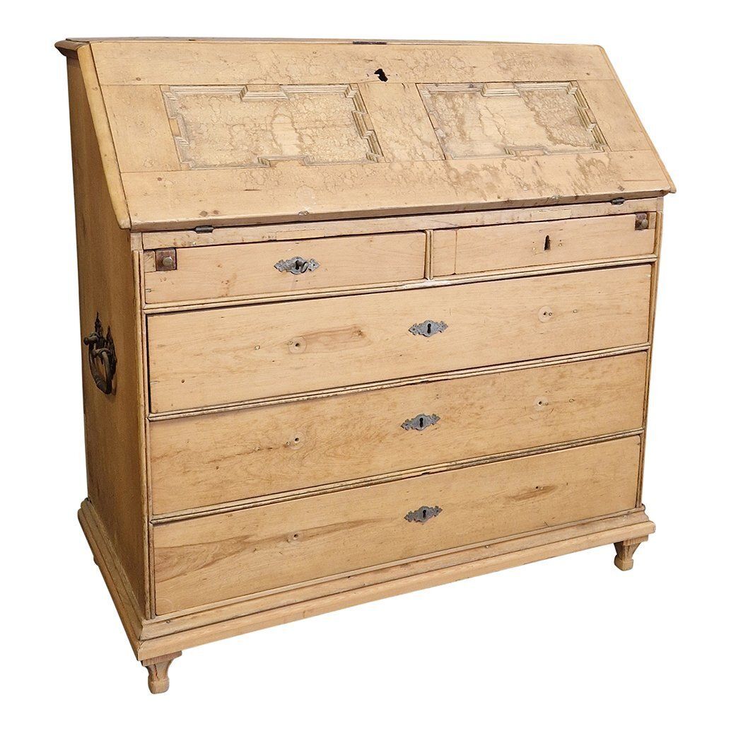 Antique Danish Dresser In Wood photo Furniture