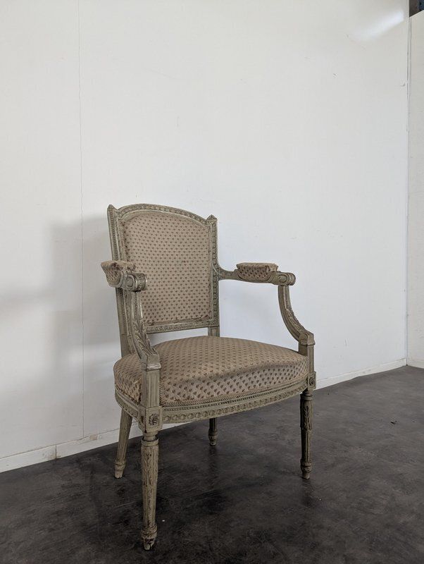 Louis XVI Style Armchairs, Set Of 2 photo for sale
