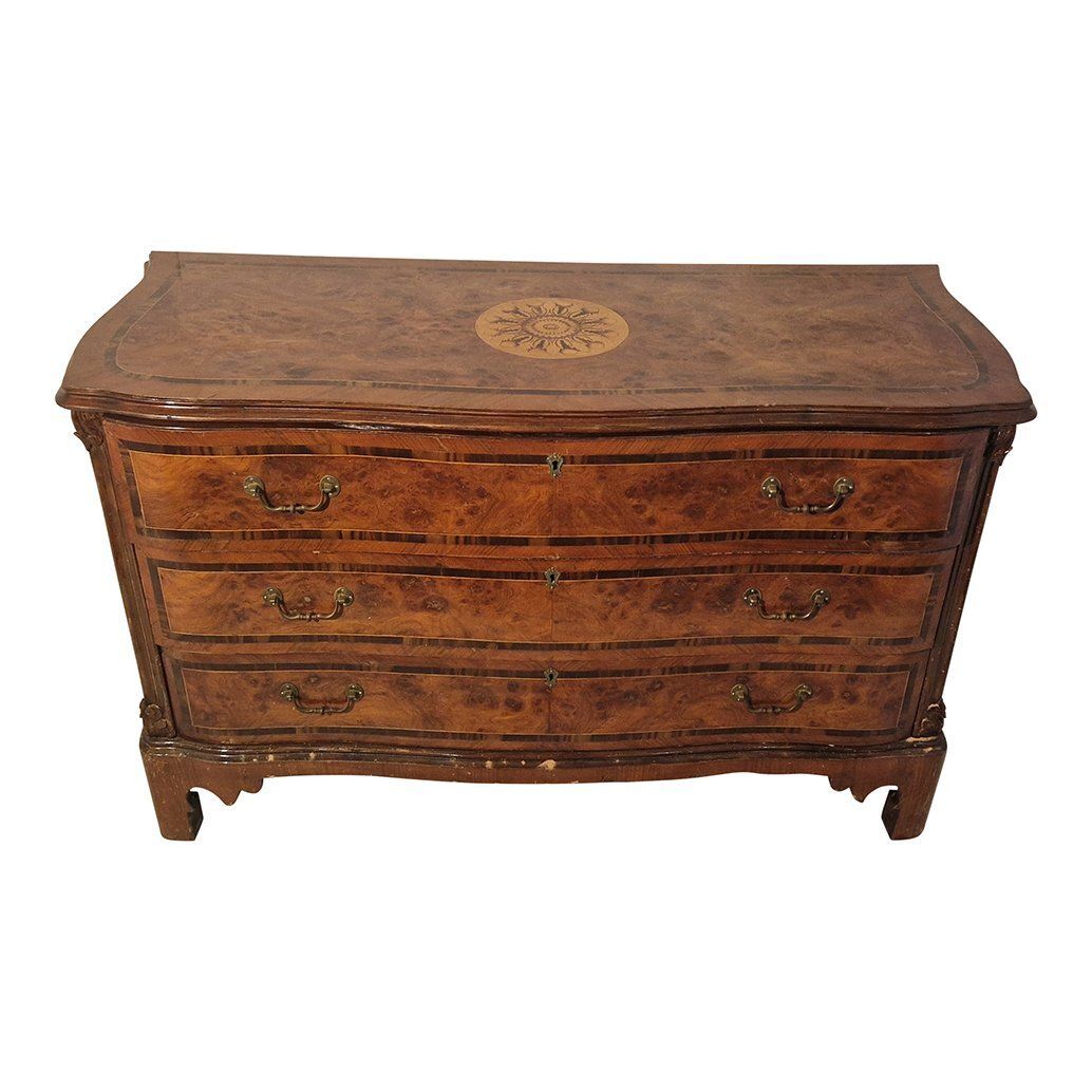 Dresser With Three Drawers, Italy, Early 20th Century photo Furniture
