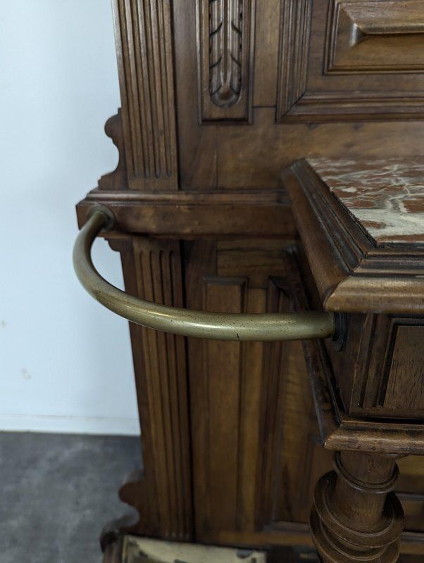 photo for sale Walnut Cloakroom, Late 19th Century
