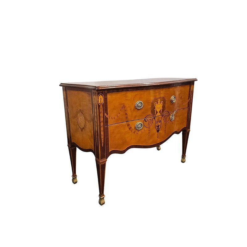 Two Drawer Wooden Chest Of Drawers photo furniture