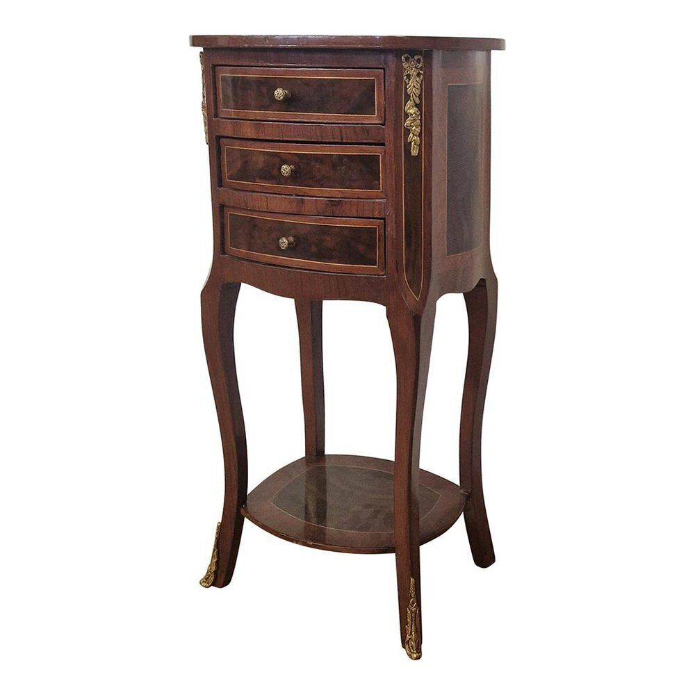 Oval Shaped French Guéridon In Walnut, 1980s photo for sale