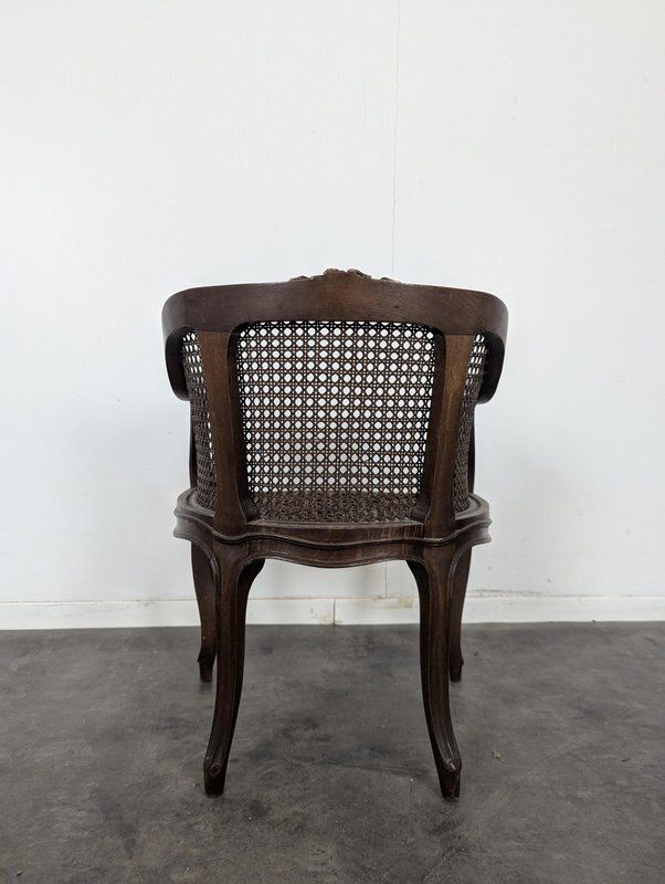 Louis XV Style Children's Cane Armchair photo Furniture