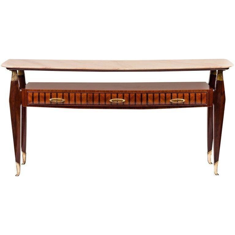 Mid Century Italian Console Table In The Style Of Paolo Buffa, 1950s photo 8919.0