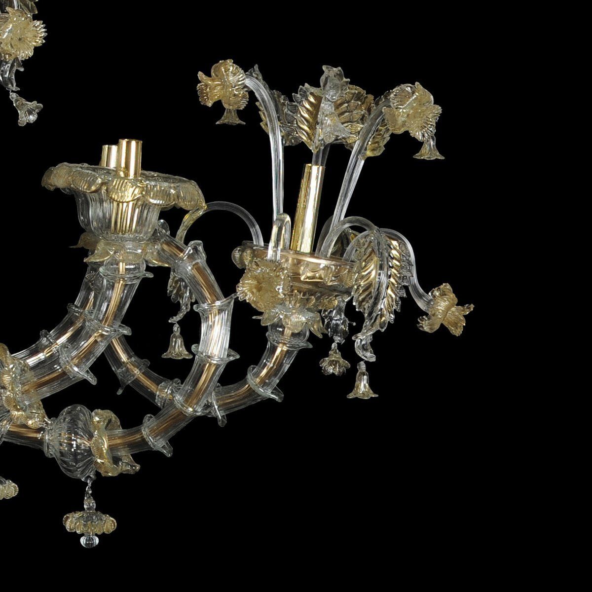 Murano Glass Boat Chandelier, 1970s photo for sale