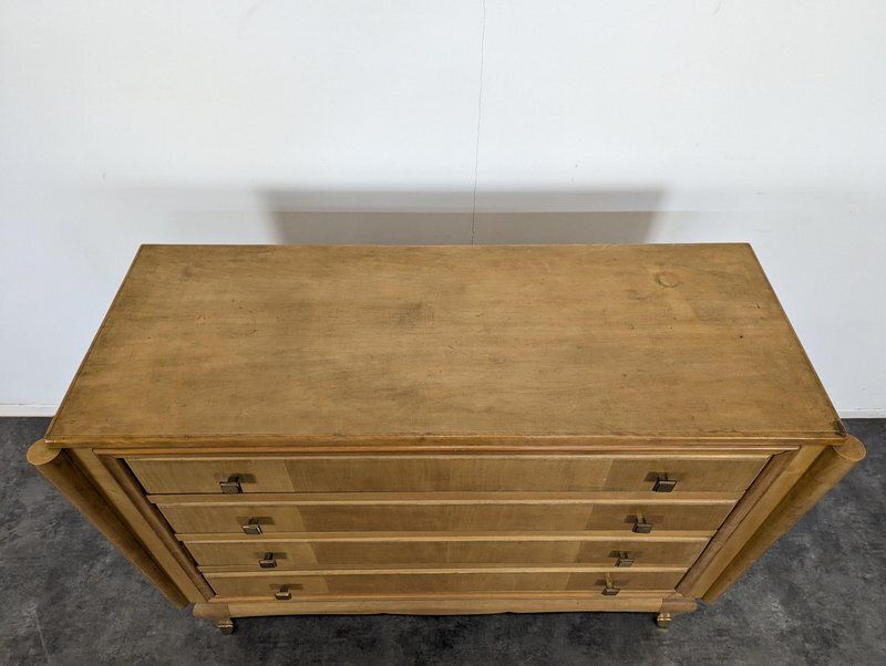 Chest Of Drawers In Maple And Sycamore Wood By André Arbus And René Prou photo Furniture