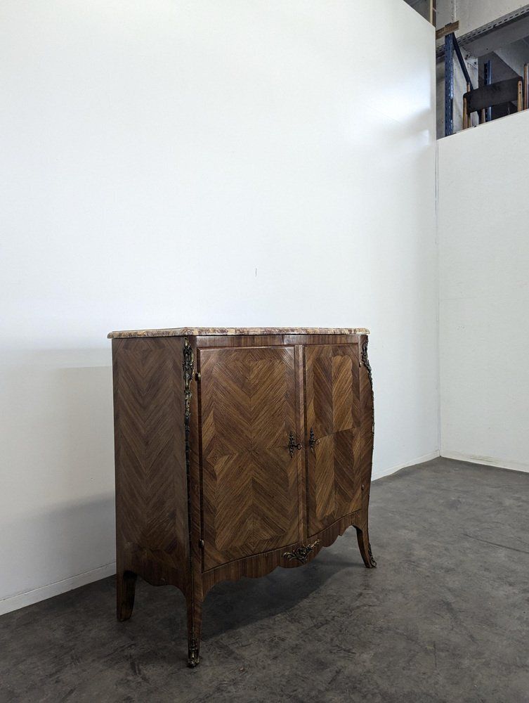 Louis XV Style Marquetry Sideboard photo furniture