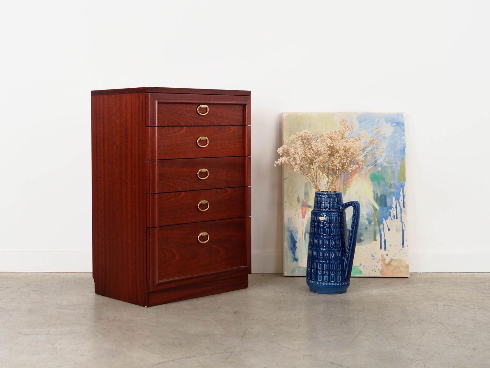 Mahogany Chest Of Drawers, Danish Design, 1980s, Production: Denmark photo Furniture