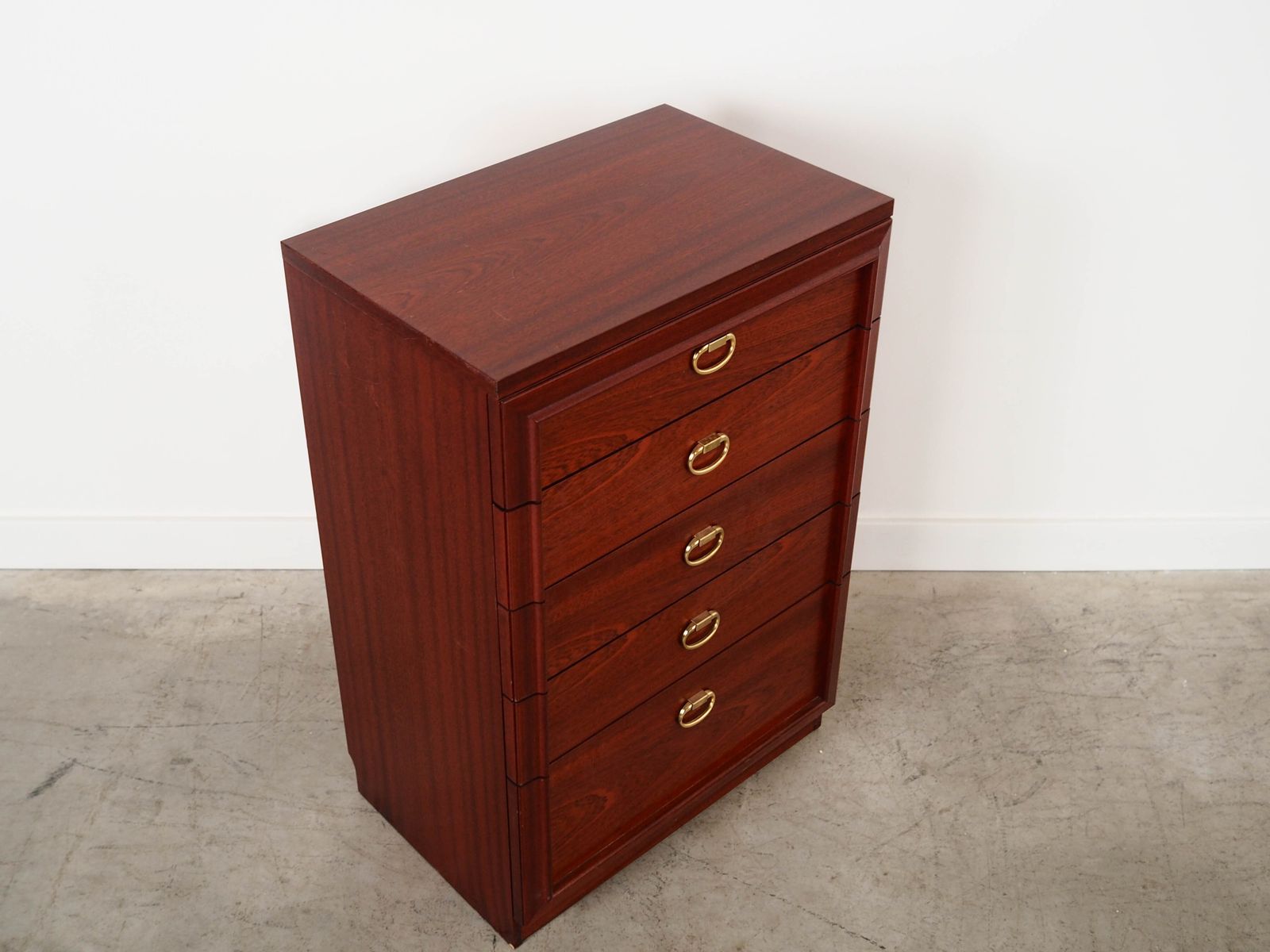 Mahogany Chest Of Drawers, Danish Design, 1980s, Production: Denmark photo 639.0
