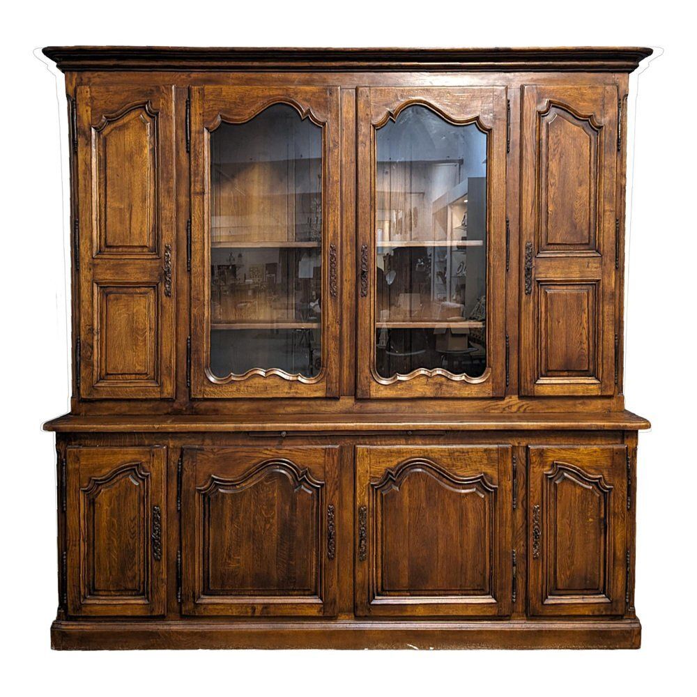 Large 2 Body Buffet In Molded Oak
