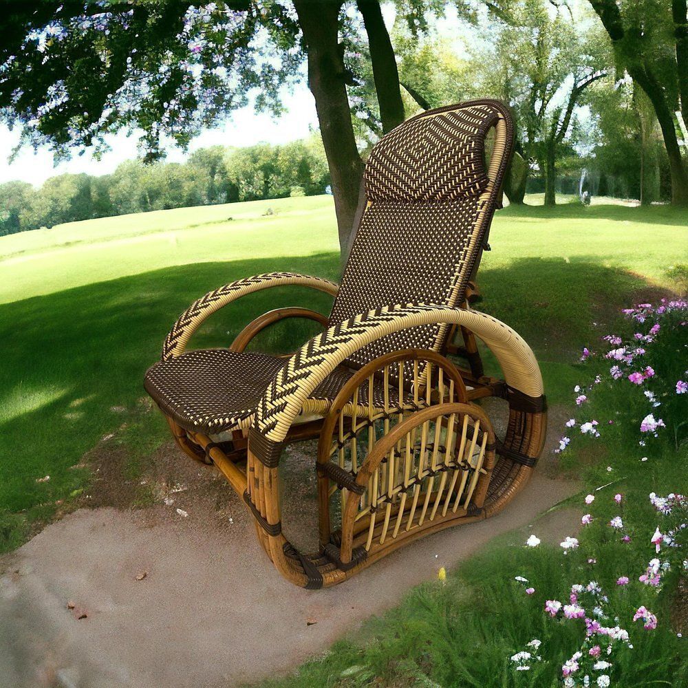 Mid Century Adjustable Lounge Chair Attributed To Paul Frankl, 1950s photo 6141.0