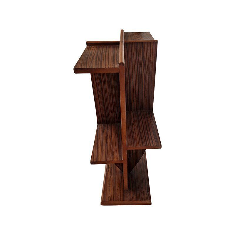 Walnut Magazine Rack, 1980s photo 1030.0