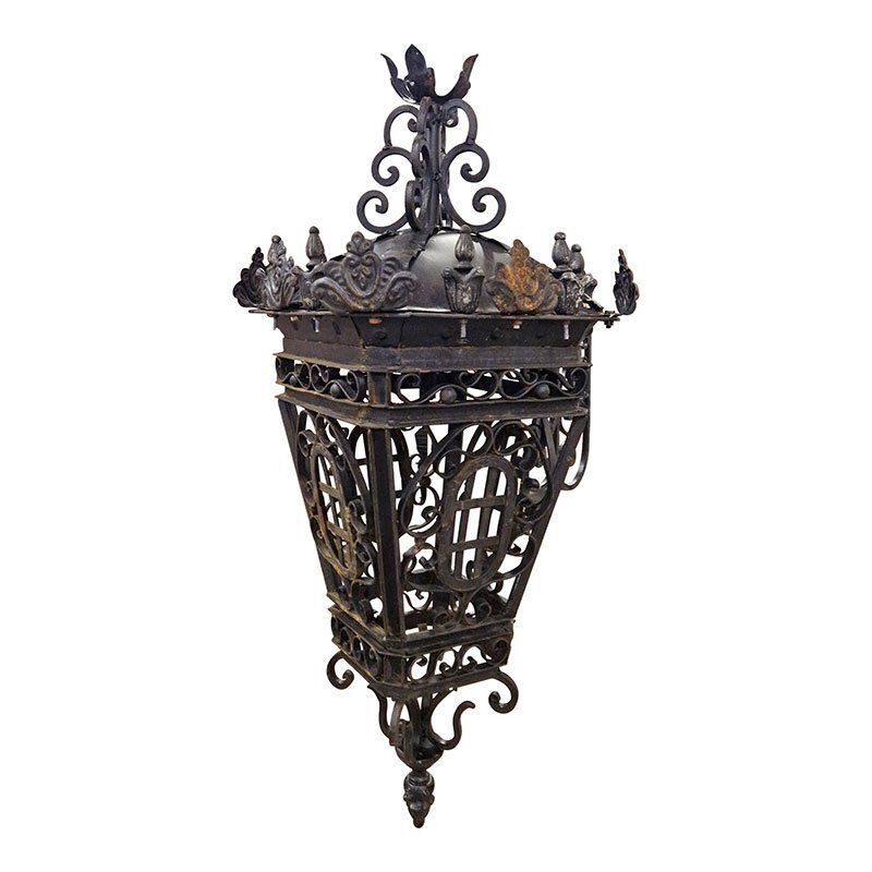 Iron Lanterns, Set Of 2