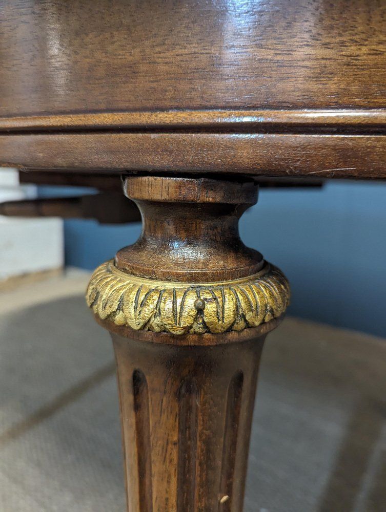Louis XVI Style Mahogany Veneer Table photo Furniture