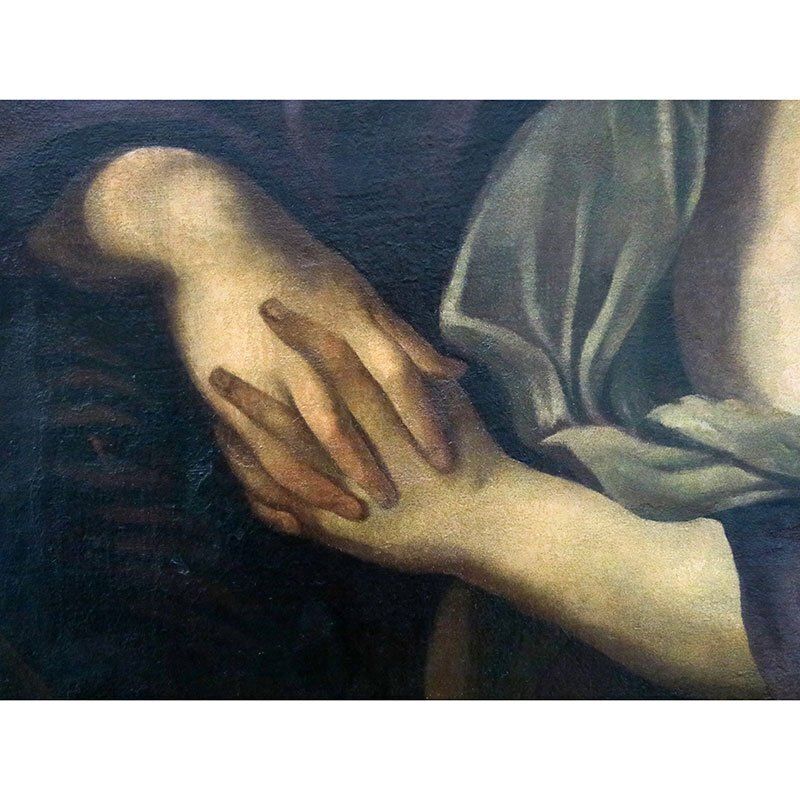 Circle Of Giovanni Andrea Sirani, Mary Magdalene, 1600s, Oil On Canvas photo buy