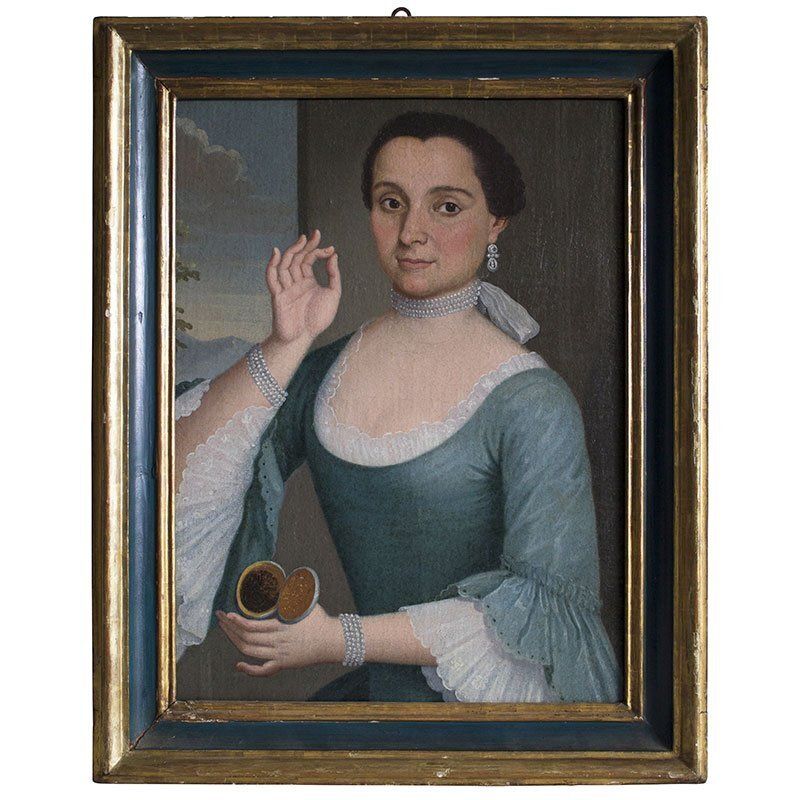 Pietro Longhi, Portrait Of A Young Gentlewoman With Snuffbox, 1700s, Oil On Canvas