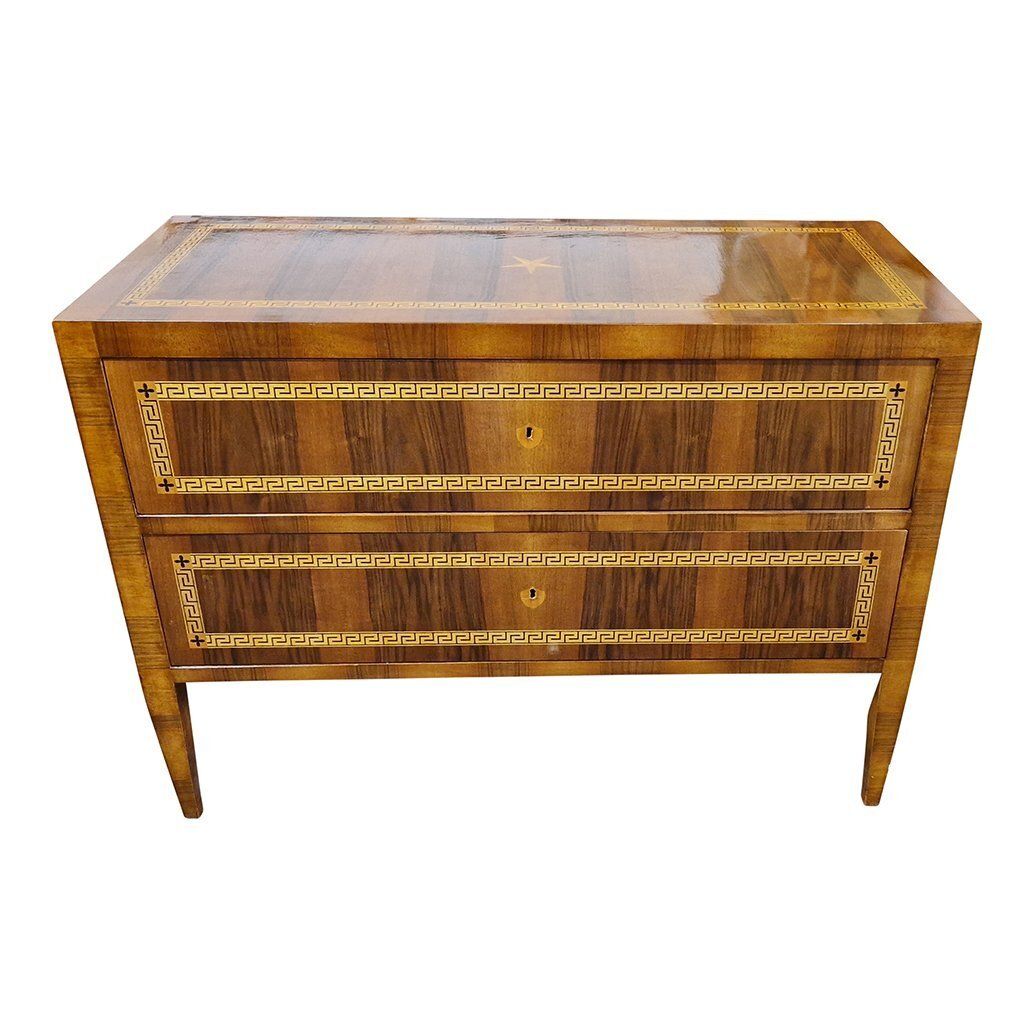 Louis XVI Chest Of Drawers With Two Drawers, 1980s photo furniture