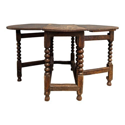 19th Century Gateleg Table With Reel Feet
