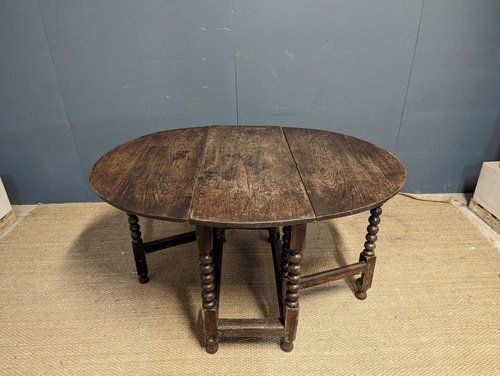 19th Century Gateleg Table With Reel Feet photo for sale