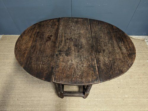 19th Century Gateleg Table With Reel Feet photo Furniture