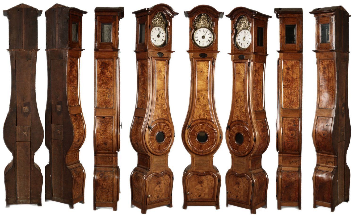 Antique French Louis Seize Grandfather Clock, 1780