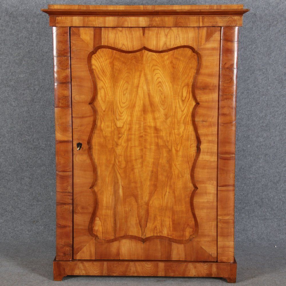 Antique Viennese Biedermeier Cabinet In Walnut, 1820s photo 1641.0