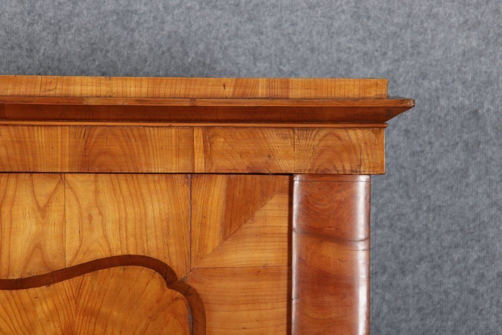 photo vinterior Antique Viennese Biedermeier Cabinet In Walnut, 1820s