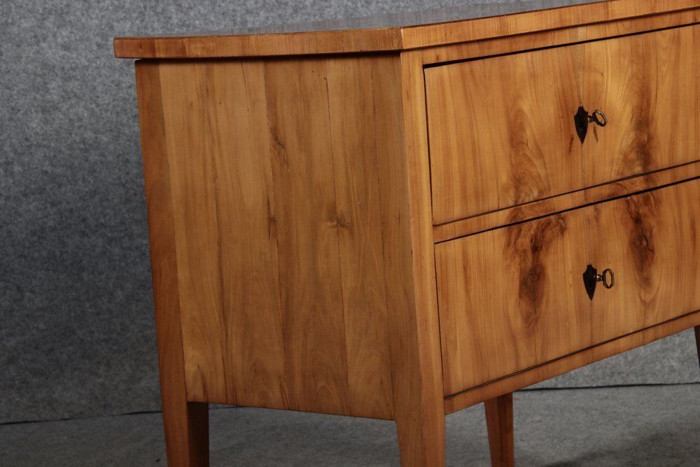 Small Antique Biedermeier Chest Of Drawers In Cherrywood, 1810 photo buy