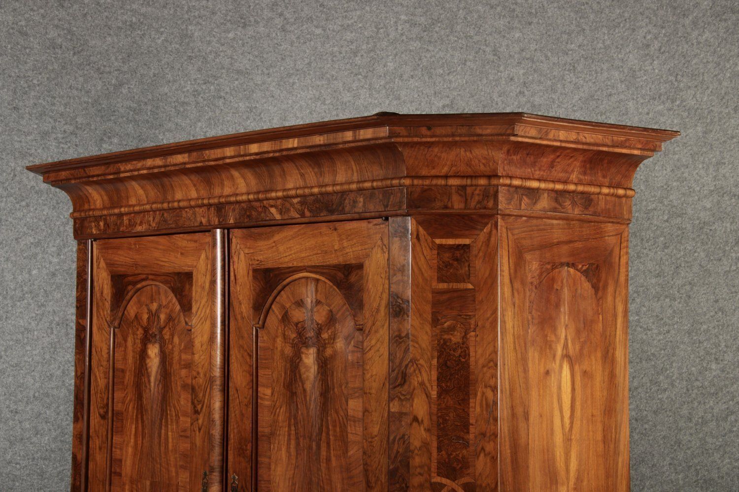 photo for sale 18th Century Baroque Walnut Wood Cabinet, 1740s