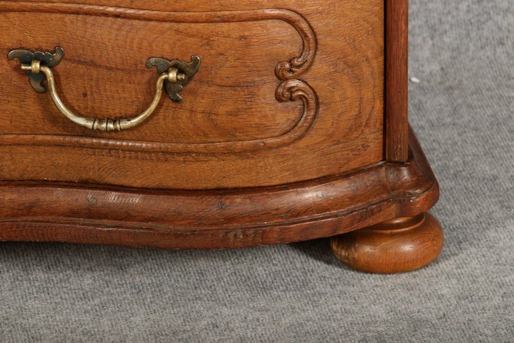 Antiquity Baroque Oak Chest Of Drawers By Aachen Liège Jh, 1750s photo 1974.0