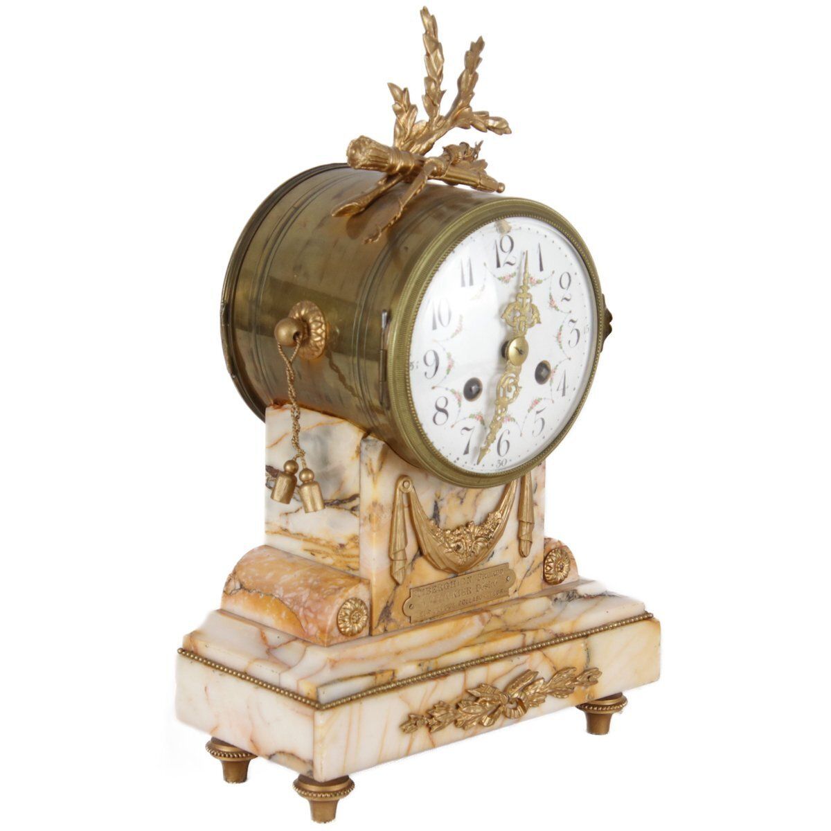 French Pendulum Mantel Clock, 1880s photo furniture