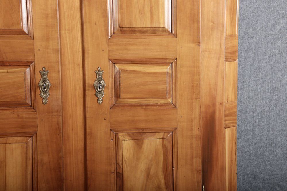 photo for sale Antique Biedermeier Cabinet In Cherry, 1800s