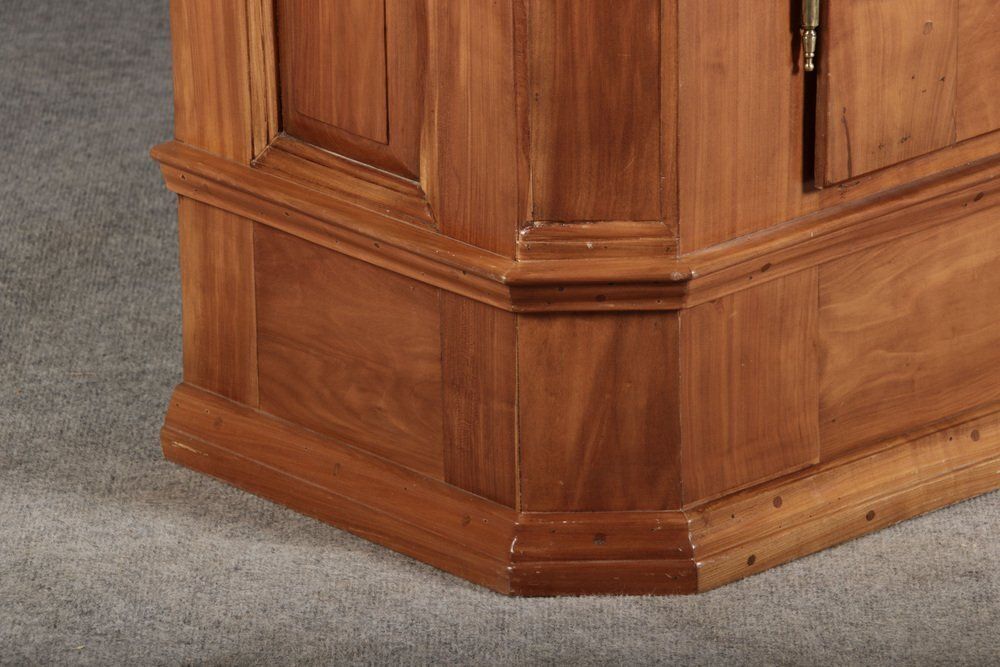 photo buy Antique Biedermeier Cabinet In Cherry, 1800s