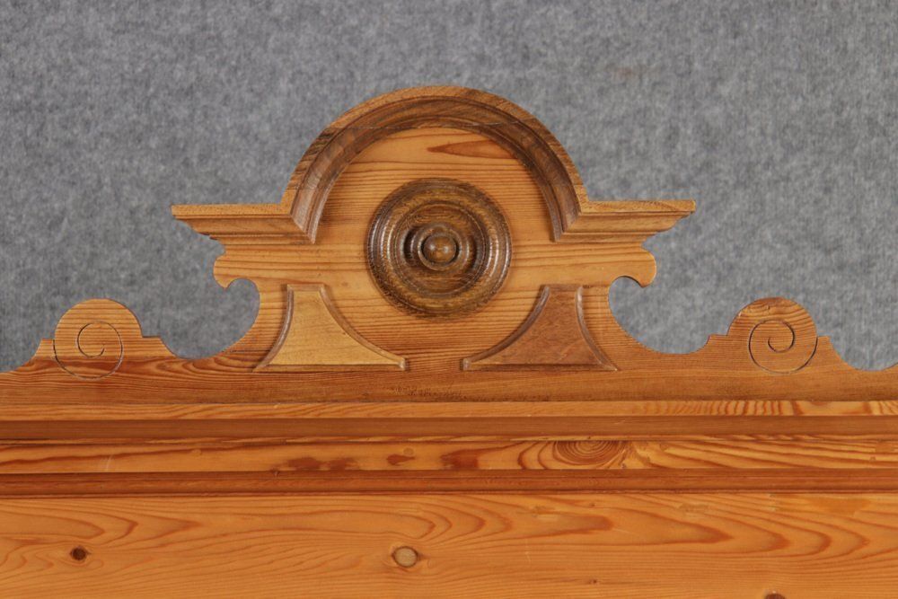 2085.0 Antique Secretaire In Softwood, 1880 photo