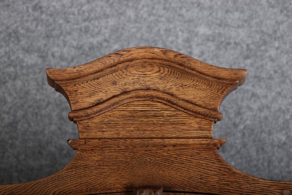 photo vinterior Antique Baroque Secretary In Oak, 1740