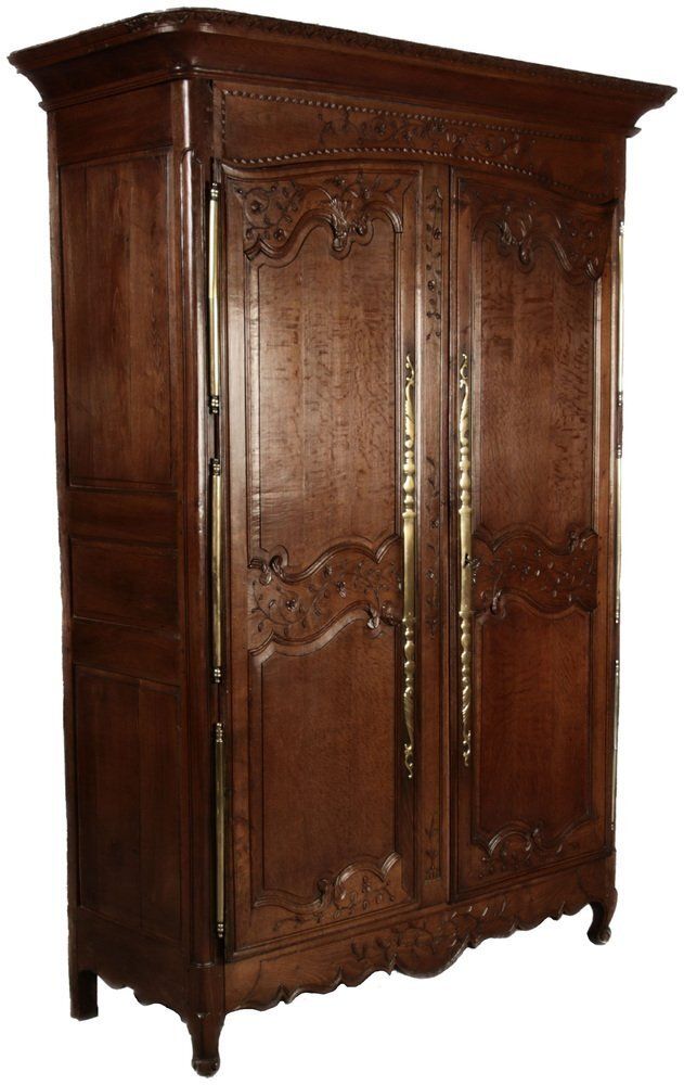 Antique Baroque Cabinet In Oak, 1820 photo furniture
