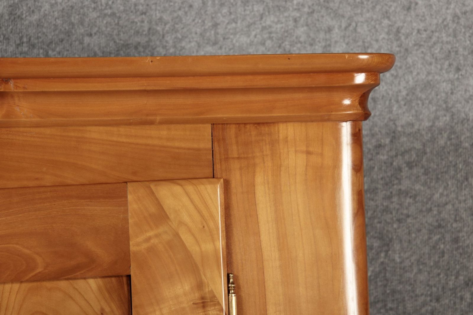 photo for sale 19th Century Biedermeier Cabinet In Cherrywood, 1830s