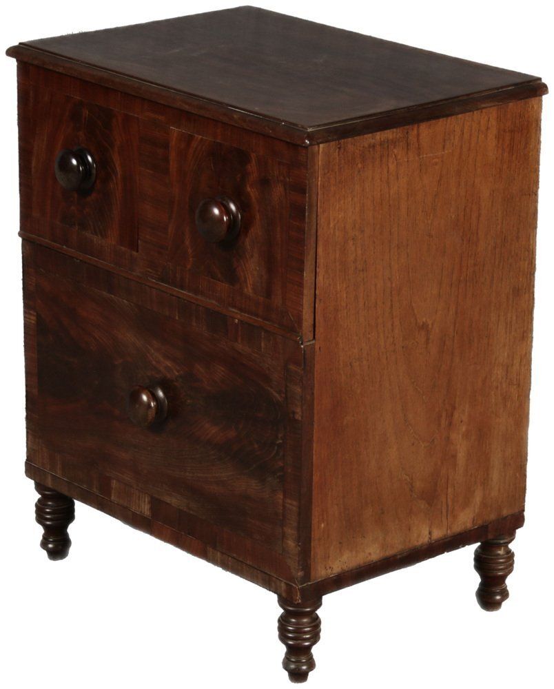 Small Antique English House Bar In Mahogany, 1840 photo for sale