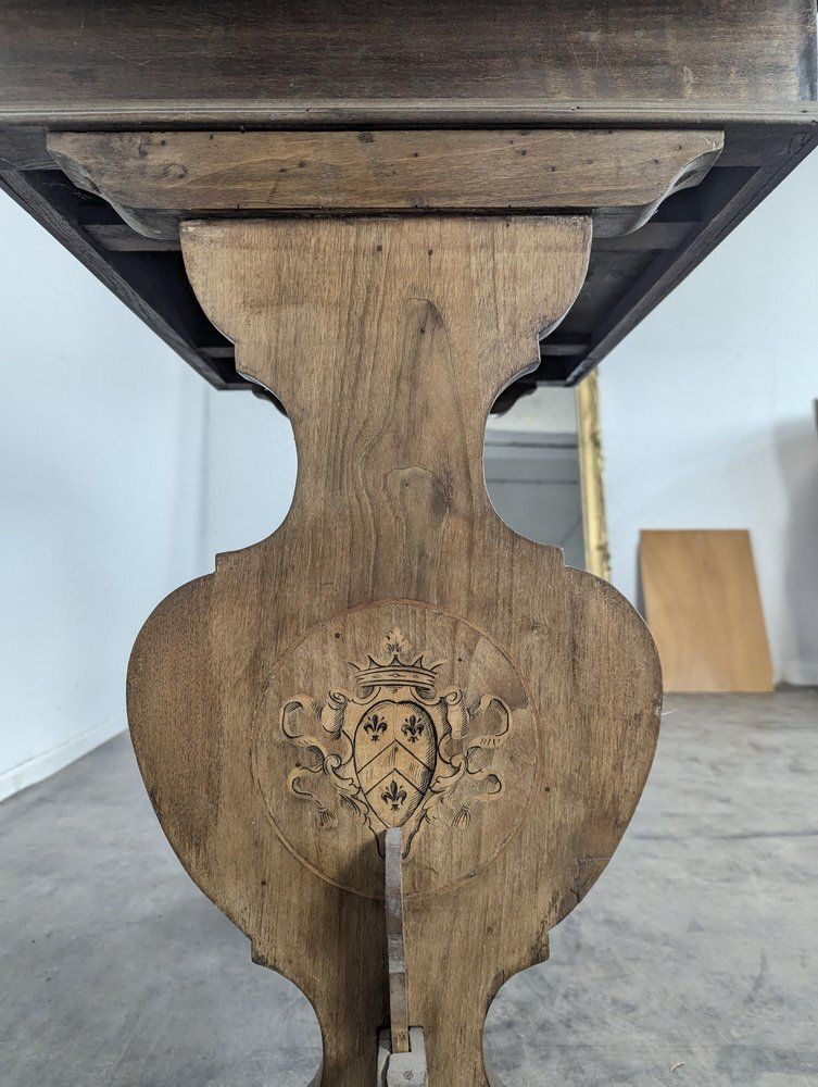 19th Century Italian Table In Marquetry photo 341.0