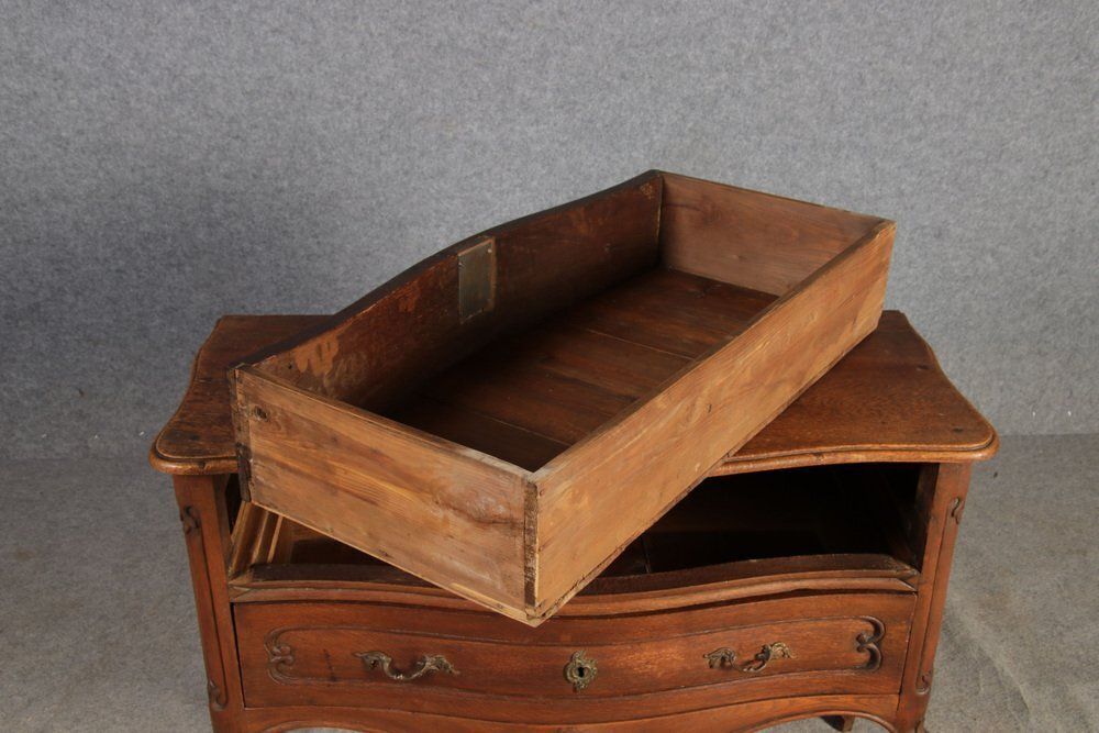 photo for sale Antique Rococo Chest Of Drawers In Oak, 1800